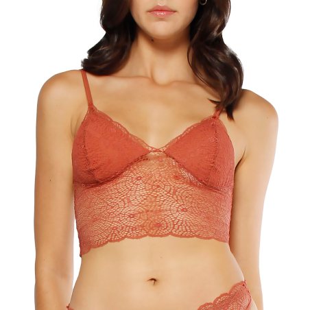 Women's Copper Luxe Lace Bralette